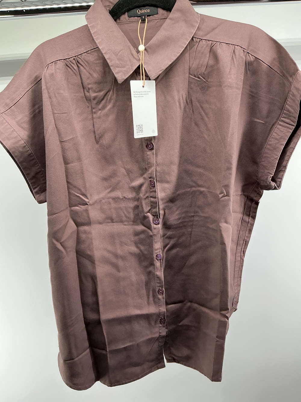 Vintage Wash Tencel Camp Shirt